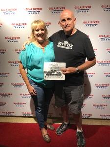 Robert attended Sugarland on May 31st 2018 via VetTix 