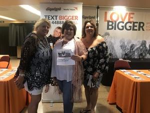 James attended Sugarland on May 31st 2018 via VetTix 