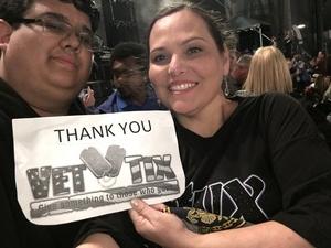 Lisa attended STYX and Joan Jett & the Blackhearts With Special Guests Tesla on May 30th 2018 via VetTix 