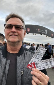 John attended STYX and Joan Jett & the Blackhearts With Special Guests Tesla on May 30th 2018 via VetTix 