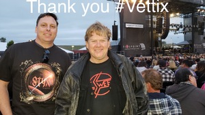 Kelly attended STYX and Joan Jett & the Blackhearts With Special Guests Tesla on May 30th 2018 via VetTix 