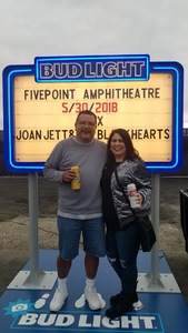 Richard attended STYX and Joan Jett & the Blackhearts With Special Guests Tesla on May 30th 2018 via VetTix 