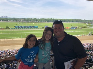 Eric attended The 150th Belmont Stakes on Jun 9th 2018 via VetTix 