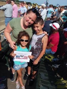 Meaghan attended The 150th Belmont Stakes on Jun 9th 2018 via VetTix 