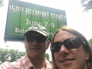 Gene attended The 150th Belmont Stakes on Jun 9th 2018 via VetTix 