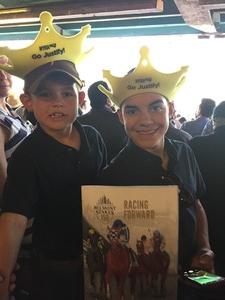 Justin attended The 150th Belmont Stakes on Jun 9th 2018 via VetTix 