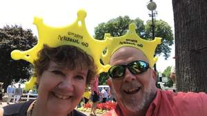 Russell and Liz Chauvot attended The 150th Belmont Stakes on Jun 9th 2018 via VetTix 