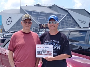 Terry attended Kenny Chesney: Trip Around the Sun Tour - Standing Room Only on May 26th 2018 via VetTix 