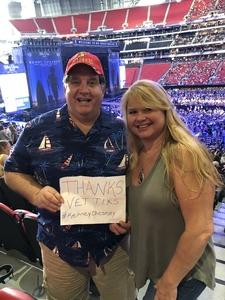 Tim attended Kenny Chesney: Trip Around the Sun Tour - Standing Room Only on May 26th 2018 via VetTix 