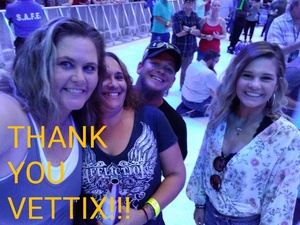 Jennifer attended Kenny Chesney: Trip Around the Sun Tour - Standing Room Only on May 26th 2018 via VetTix 