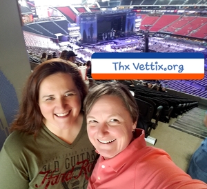 Amanda attended Kenny Chesney: Trip Around the Sun Tour - Standing Room Only on May 26th 2018 via VetTix 