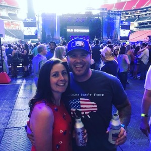 Landon attended Kenny Chesney: Trip Around the Sun Tour - Standing Room Only on May 26th 2018 via VetTix 