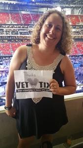 Jeannie attended Kenny Chesney: Trip Around the Sun Tour - Standing Room Only on May 26th 2018 via VetTix 