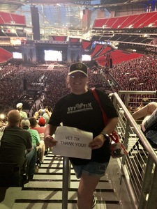 Caroline attended Kenny Chesney: Trip Around the Sun Tour - Standing Room Only on May 26th 2018 via VetTix 