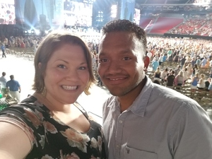 Nelson attended Kenny Chesney: Trip Around the Sun Tour - Standing Room Only on May 26th 2018 via VetTix 