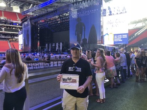 Michael attended Kenny Chesney: Trip Around the Sun Tour - Standing Room Only on May 26th 2018 via VetTix 
