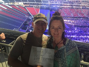 Bryan attended Kenny Chesney: Trip Around the Sun Tour - Standing Room Only on May 26th 2018 via VetTix 
