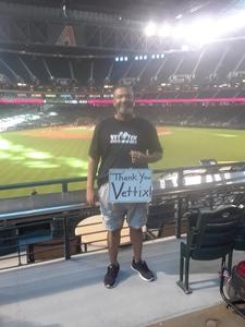 jeffery attended Arizona Diamondbacks vs. Miami Marlins - MLB on Jun 1st 2018 via VetTix 