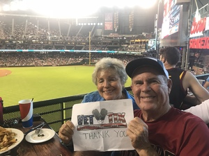 Terry attended Arizona Diamondbacks vs. Miami Marlins - MLB on Jun 3rd 2018 via VetTix 