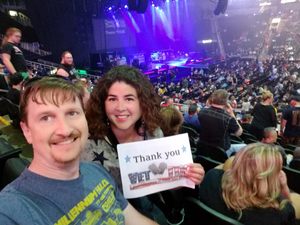 Jeremy attended Poison With Cheap Trick and Pop Evil on May 25th 2018 via VetTix 