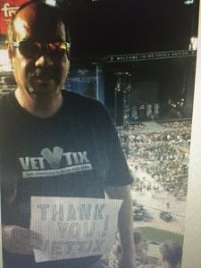 Victor attended Kenny Chesney: Trip Around the Sun Tour on Jun 23rd 2018 via VetTix 