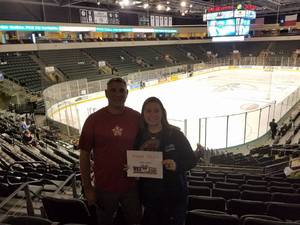 Bonnie attended Texas Stars vs. Rockford Icehogs - Game Six - Western Conference Finals - AHL on May 28th 2018 via VetTix 