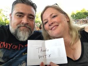 Rob attended Poison With Special Guests Cheap Trick on Jun 5th 2018 via VetTix 