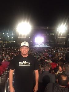 James attended Chicago and Reo Speedwagon Live on Jun 16th 2018 via VetTix 