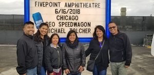 Joseph attended Chicago and Reo Speedwagon Live on Jun 16th 2018 via VetTix 