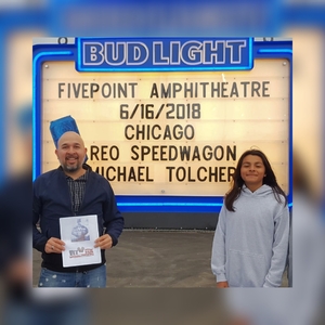 Pedro attended Chicago and Reo Speedwagon Live on Jun 16th 2018 via VetTix 