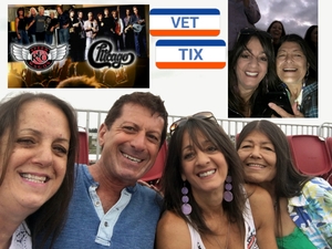 Anne attended Chicago and Reo Speedwagon Live on Jun 16th 2018 via VetTix 