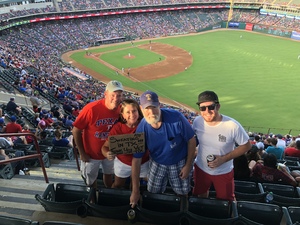 Texas Rangers vs. Cleveland Indians - MLB
