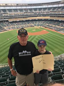 Jim attended Minnesota Twins vs. Texas Rangers - MLB on Jun 24th 2018 via VetTix 