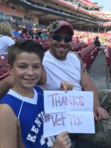 Nick attended Luke Bryan: What Makes You Country Tour on Jun 16th 2018 via VetTix 