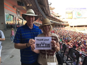 Mike attended Luke Bryan: What Makes You Country Tour on Jun 16th 2018 via VetTix 