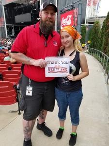 Shawn attended 101x Presents Thirty Seconds to Mars on Jul 7th 2018 via VetTix 