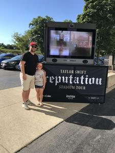 Ian attended Taylor Swift Reputation Stadium Tour on Jul 7th 2018 via VetTix 