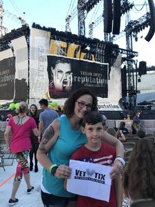 Ana attended Taylor Swift Reputation Stadium Tour on Jul 7th 2018 via VetTix 