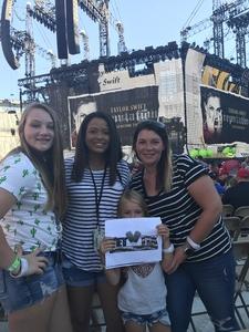 Daniel attended Taylor Swift Reputation Stadium Tour on Jul 7th 2018 via VetTix 