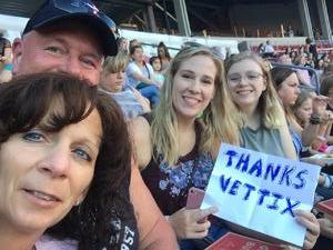 Gregory attended Taylor Swift Reputation Stadium Tour on Jul 7th 2018 via VetTix 