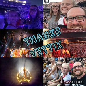 jeremy attended Taylor Swift Reputation Stadium Tour on Jul 7th 2018 via VetTix 