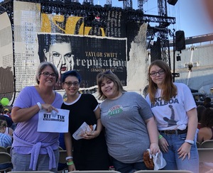Angela attended Taylor Swift Reputation Stadium Tour on Jul 7th 2018 via VetTix 
