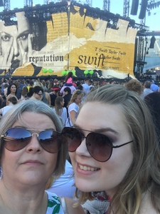 Terry attended Taylor Swift Reputation Stadium Tour on Jul 7th 2018 via VetTix 
