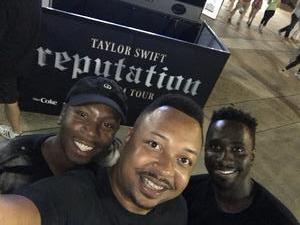 Rashad attended Taylor Swift Reputation Stadium Tour on Jul 11th 2018 via VetTix 