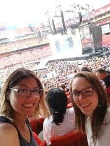Chelsea attended Taylor Swift Reputation Stadium Tour on Jul 11th 2018 via VetTix 