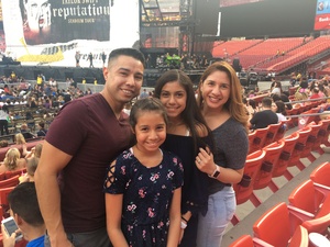 Eduardo attended Taylor Swift Reputation Stadium Tour on Jul 11th 2018 via VetTix 