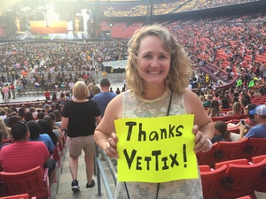 Patricia attended Taylor Swift Reputation Stadium Tour on Jul 11th 2018 via VetTix 