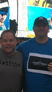 David attended Taylor Swift Reputation Stadium Tour on Jul 11th 2018 via VetTix 