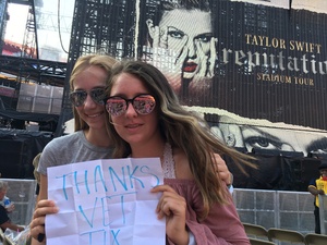 Greg attended Taylor Swift Reputation Stadium Tour on Jul 11th 2018 via VetTix 