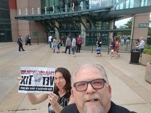 Donald attended Chicago and Reo Speedwagon Live at the Pepsi Center on Jun 20th 2018 via VetTix 